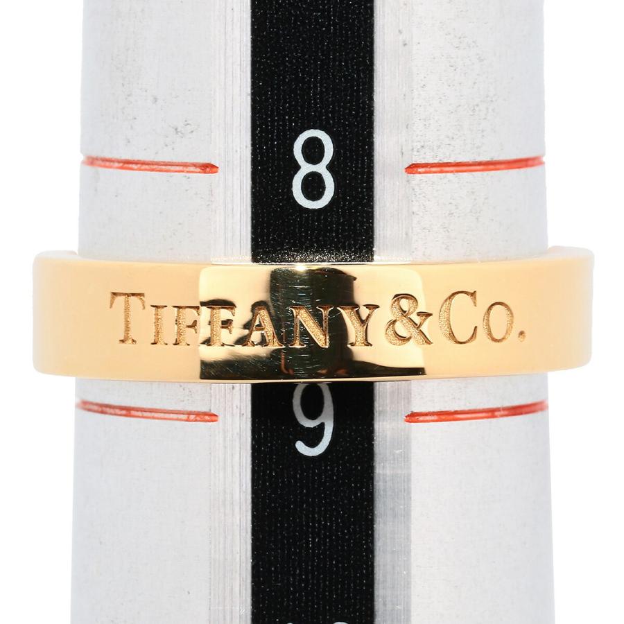 TIFFANY&Co.（ティファニー） T&CO. バンドリング 指輪 K18YG 9号 中古