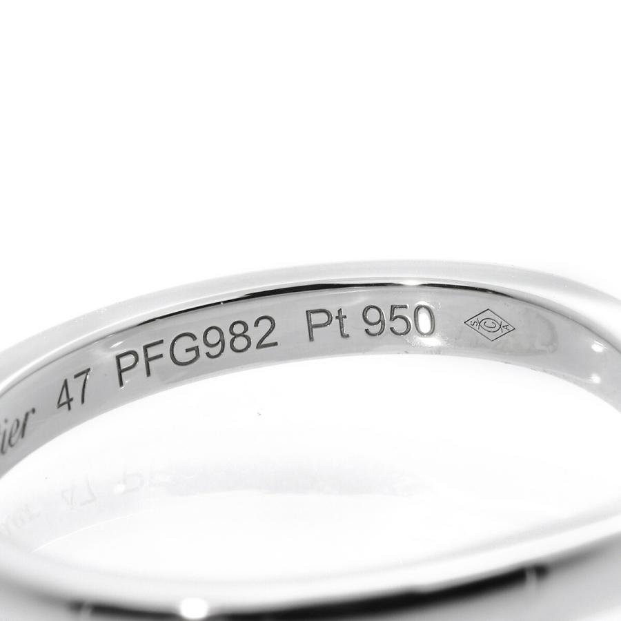 Cartier カルティエ バレリーナ カーブウェディング リング 指輪