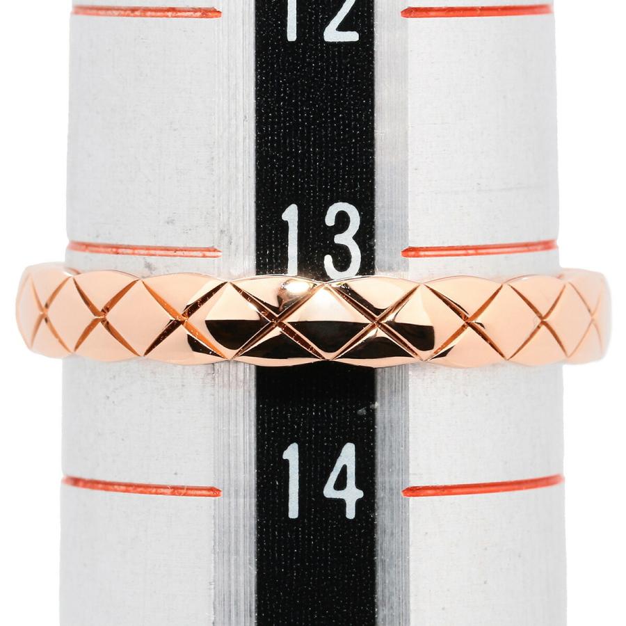 CHANEL シャネル ココ クラッシュ リング 指輪 K18PG 13号 中古