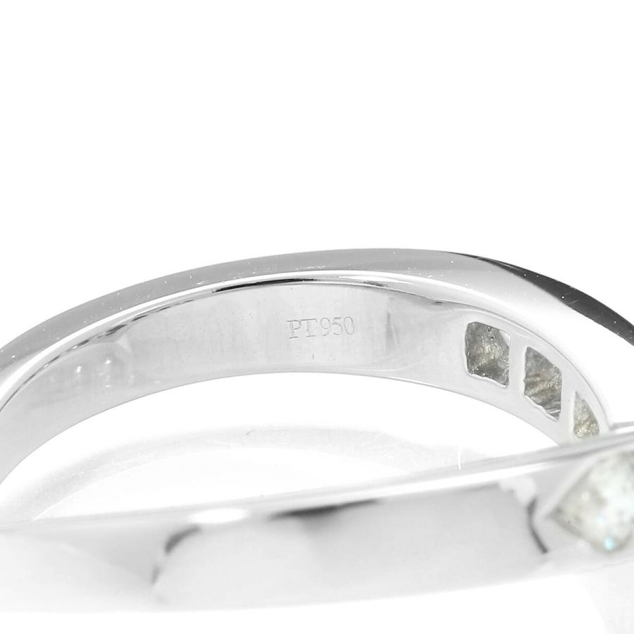 TIFFANY&Co.（ティファニー） Vバンド リング 指輪 ダイヤモンド Pt950