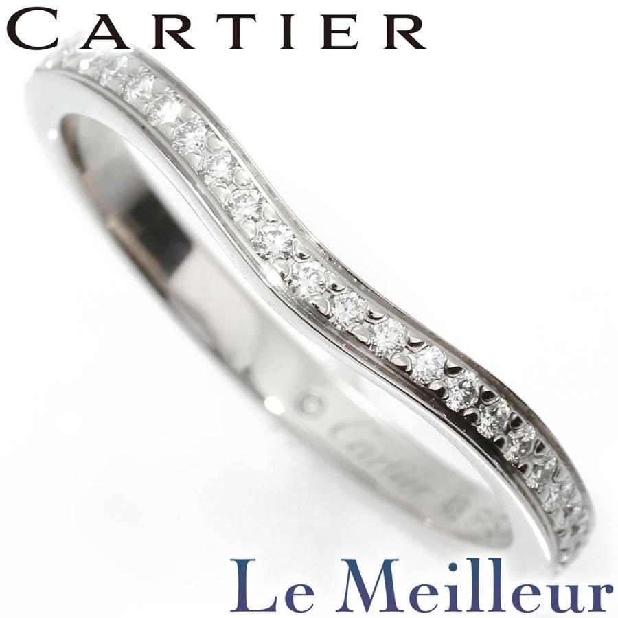 Cartier カルティエ バレリーナ カーブウェディングリング 指輪 