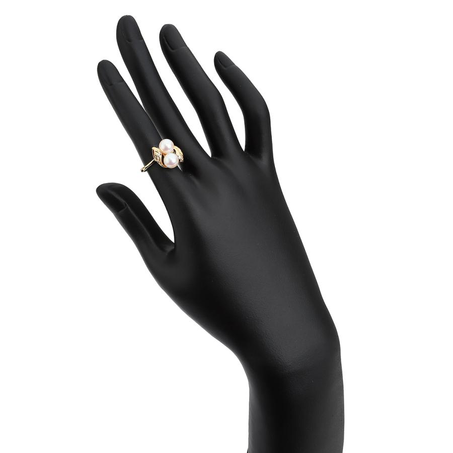 TASAKI タサキ リング 指輪 アコヤ真珠 6.3mm K18 10号 中古 