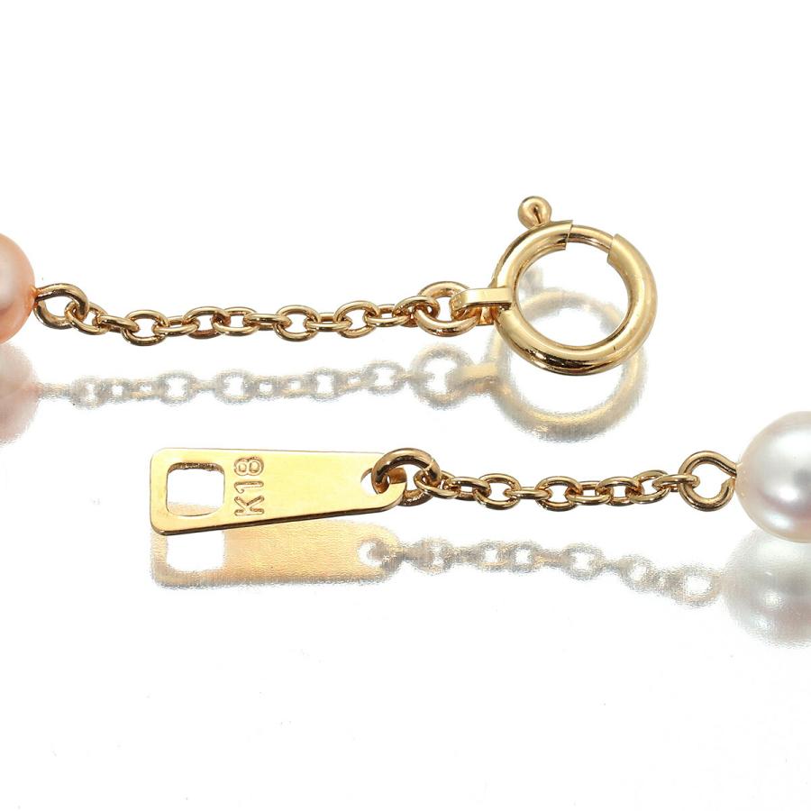 TASAKI（タサキ） パールチェーン ブレスレット 淡水真珠 4.0mm