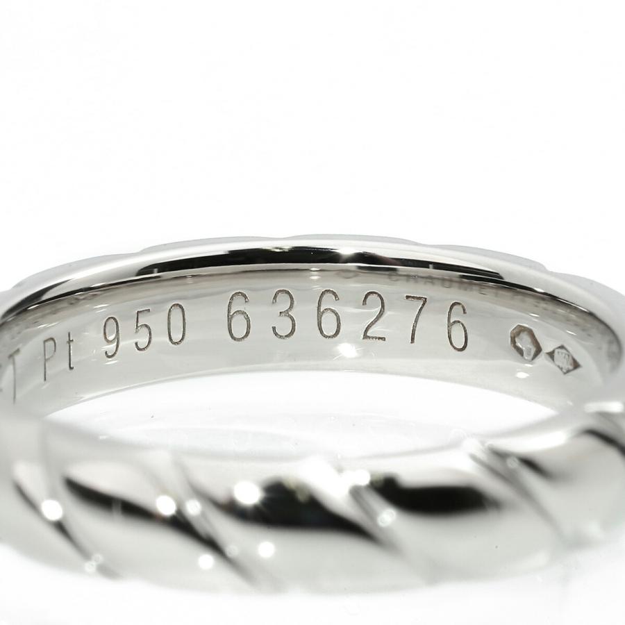 CHAUMET ショーメ トルサード ドゥ リング 指輪 636276 Pt950 8.5号  