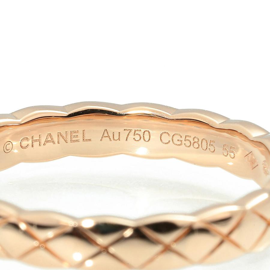CHANEL（シャネル） ココ クラッシュ リング 指輪 J11785 ピンク
