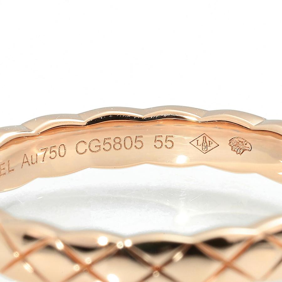 CHANEL シャネル ココ クラッシュ リング 指輪 J11785 K18PG