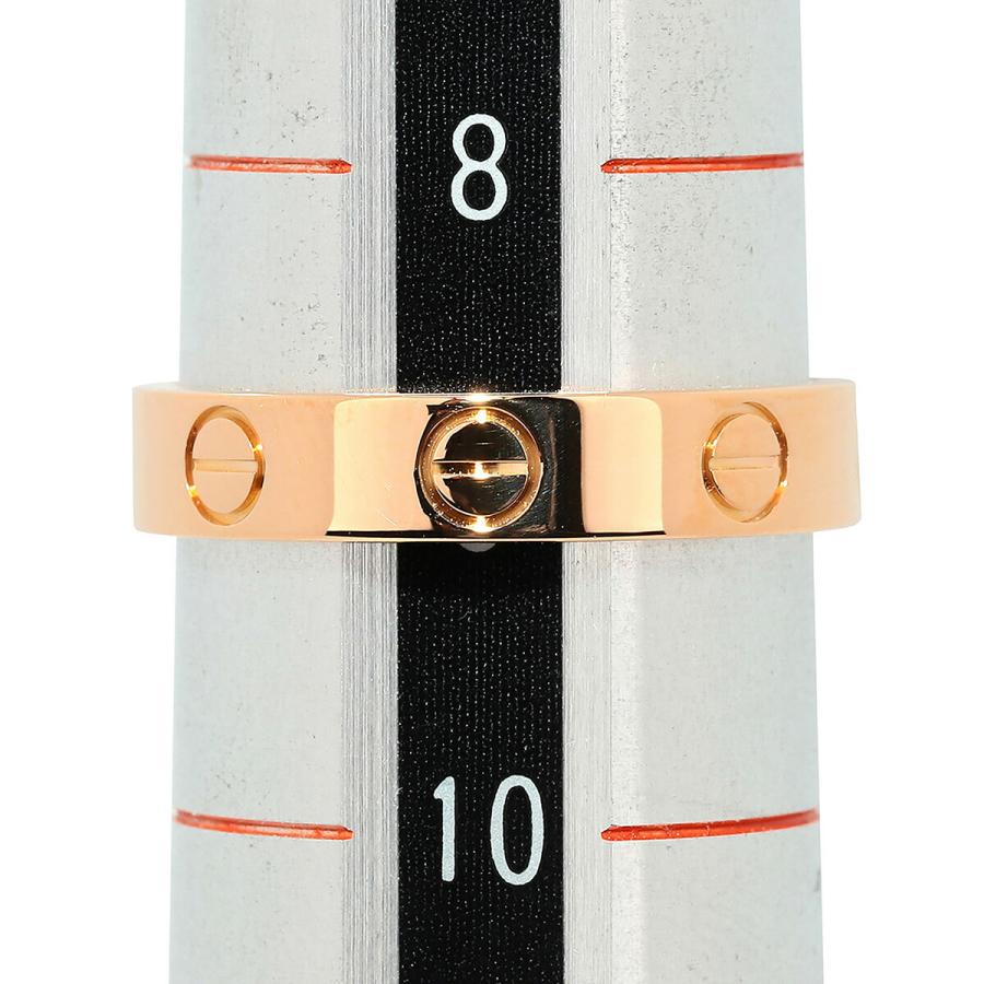 Cartier カルティエ ミニラブ リング 指輪 B4085249 K18PG 9号 中古  