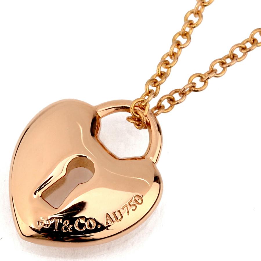 ティファニー　ハートロック　k18 ネックレス　ピンクゴールド TIFFANY&Co.（ティファニー） ハートロック ネックレス 18金 K18ピンク