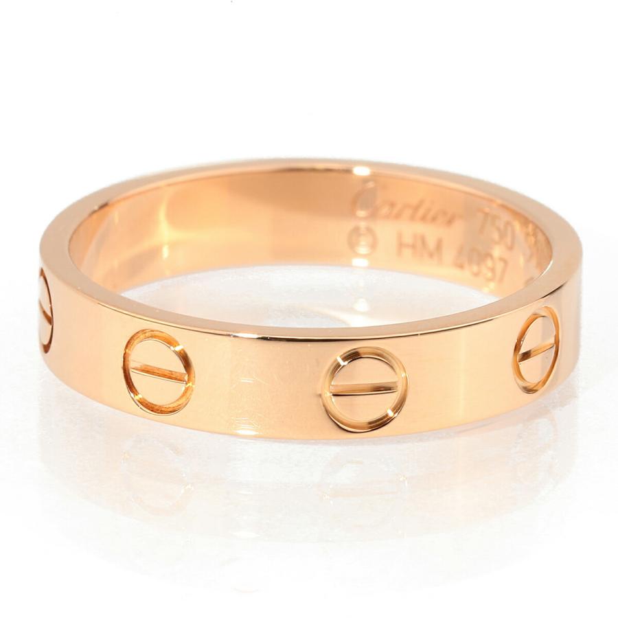 Cartier（カルティエ） ミニラブ リング 指輪 ピンクゴールド K18PG