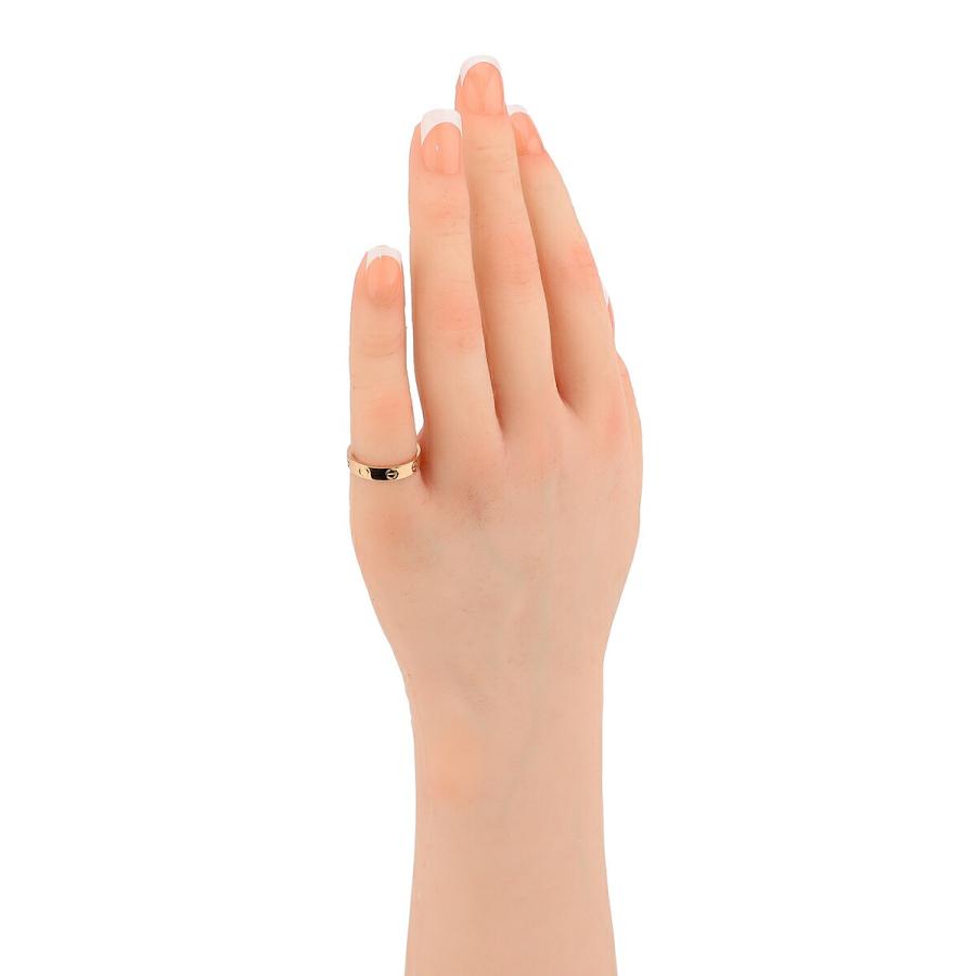 Cartier（カルティエ） ミニラブ リング 指輪 ピンクゴールド K18PG