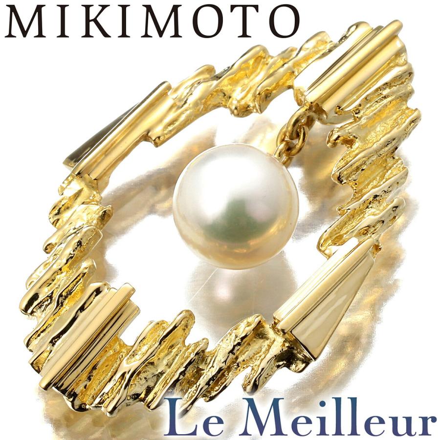 ミキモト ペンダントトップ アコヤ真珠 8.1mm K18 MIKIMOTO 中古 