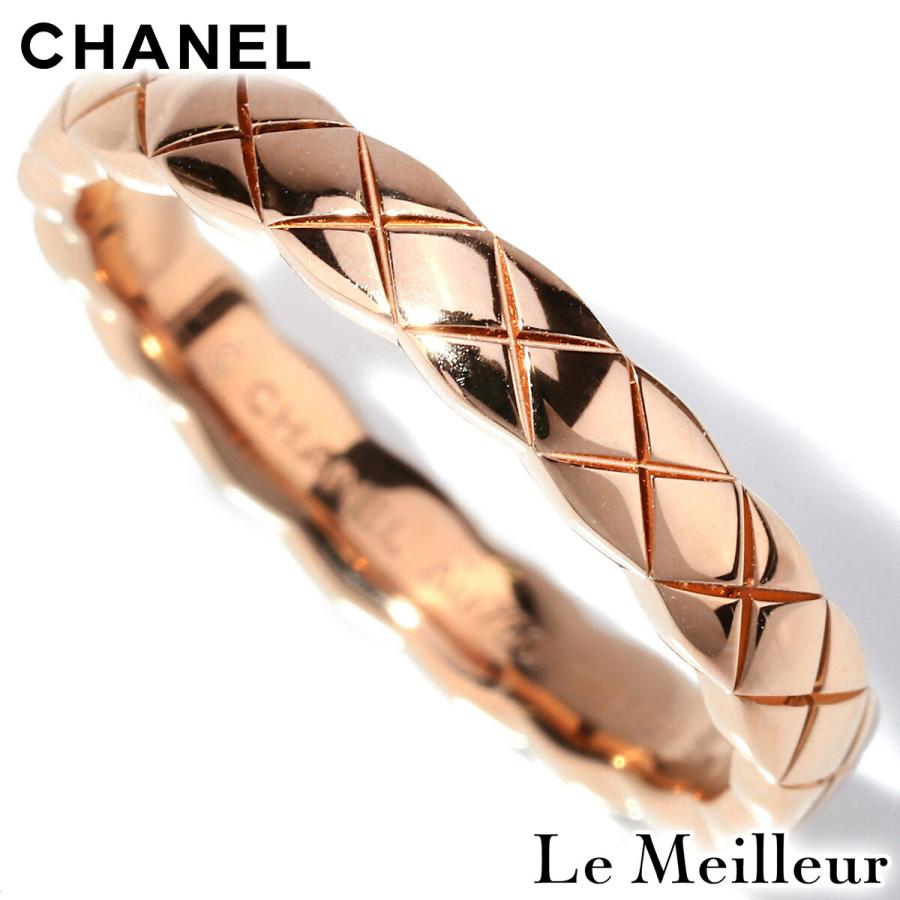 CHANEL（シャネル） ココ クラッシュ リング 指輪 ピンクゴールド