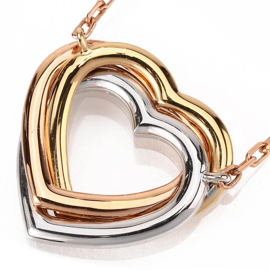Cartier（カルティエ） トリニティ ハート ネックレス ダイヤモンド