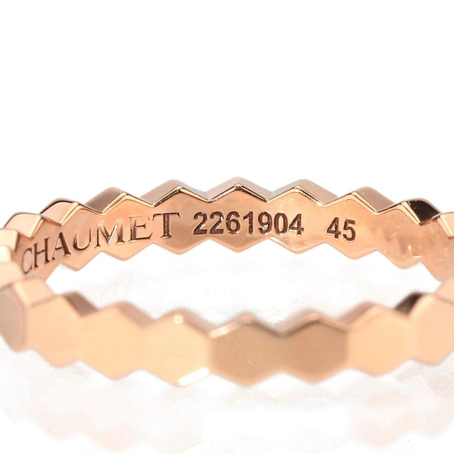 CHAUMET（ショーメ） ビー ドゥ ハニカムリング 指輪 ピンクゴールド