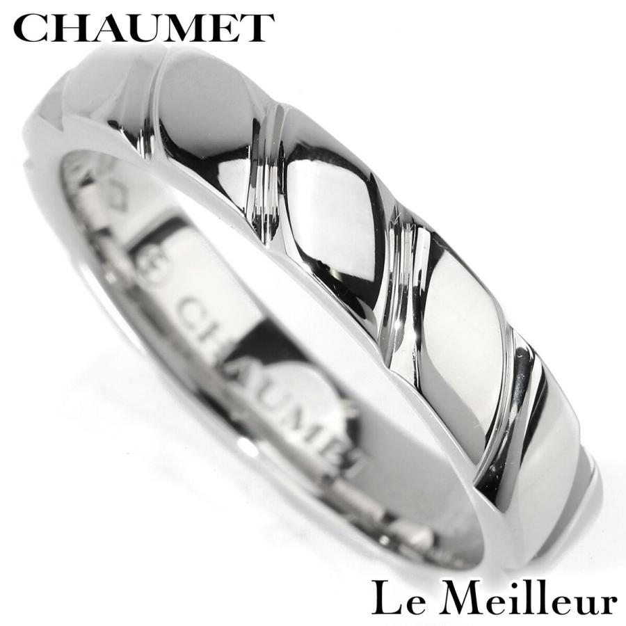 新品同様　ショーメ　Pt950 トルサード　リング　#54 新品仕上げ済み CHAUMET（ショーメ） 7号 リング・指輪 トルサード Pt950プラチナ