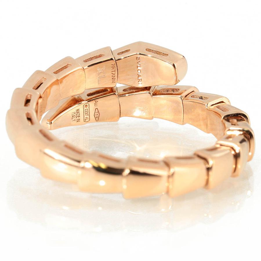 BVLGARI（ブルガリ） セルペンティ ヴァイパー リング ピンクゴールド