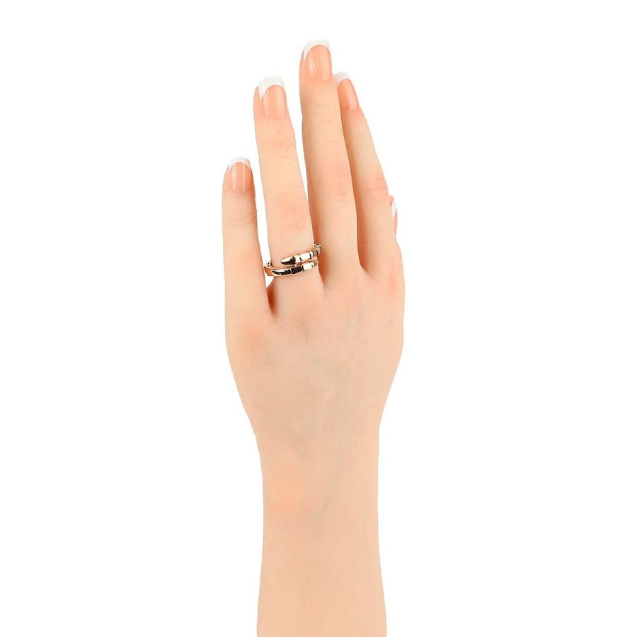 BVLGARI（ブルガリ） セルペンティ ヴァイパー リング ピンクゴールド