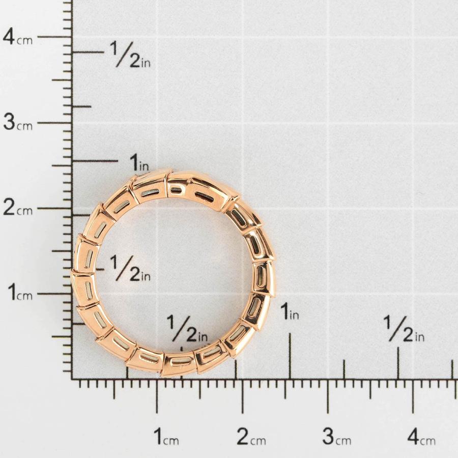 BVLGARI（ブルガリ） セルペンティ ヴァイパー リング ピンクゴールド