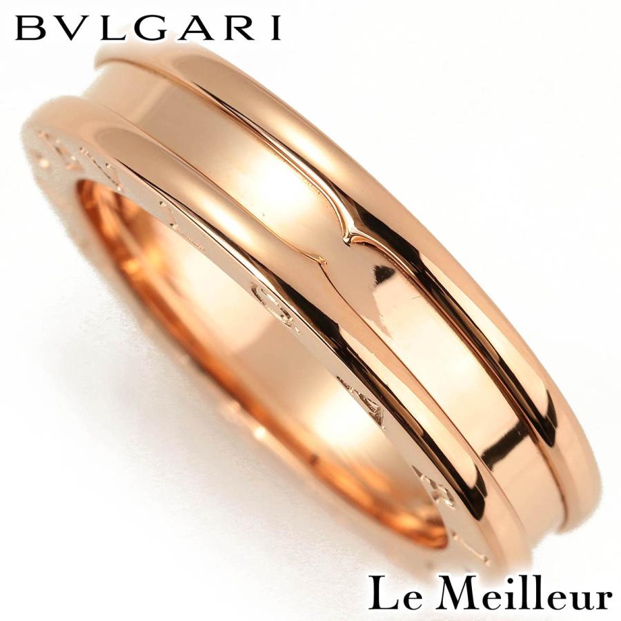 BVLGARI（ブルガリ） ビー・ゼロワン リング ピンクゴールド K18PG 10