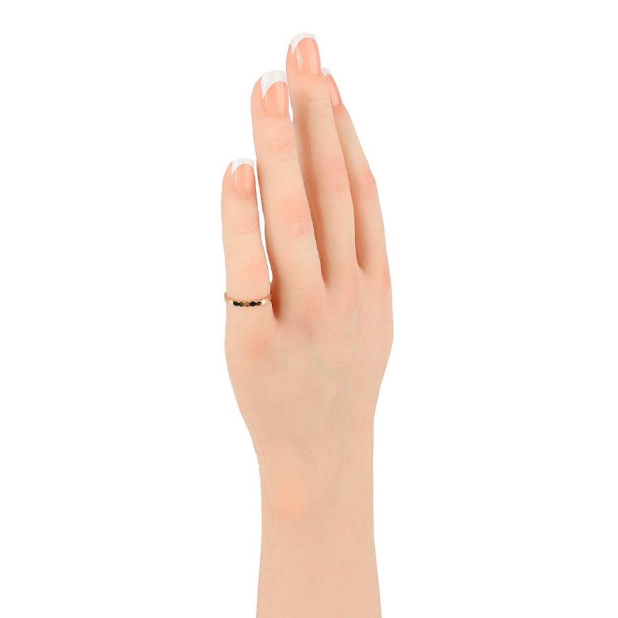 CHAUMET（ショーメ） ビー ドゥ ハニカムリング ピンクゴールド K18PG