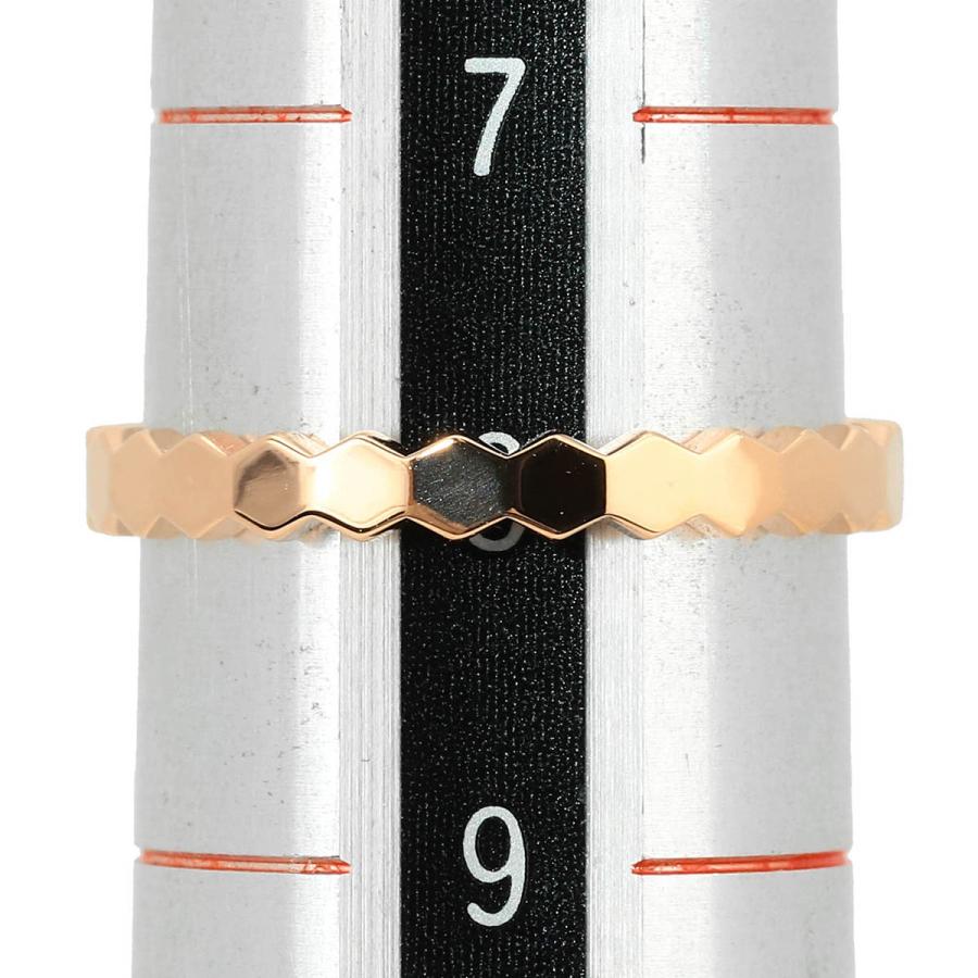 CHAUMET（ショーメ） ビー ドゥ ハニカムリング ピンクゴールド K18PG