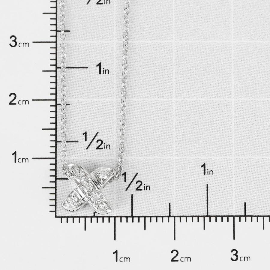 TIFFANY&Co.（ティファニー） クロスステッチ ネックレス ダイヤモンド