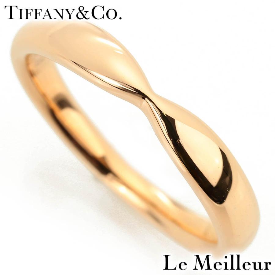 大幅値下げ【Tiffany & Co.】 ハーモニー ゴールドリング US11号 TIFFANY&Co.（ティファニー） ティファニーハーモニー リング ピンク