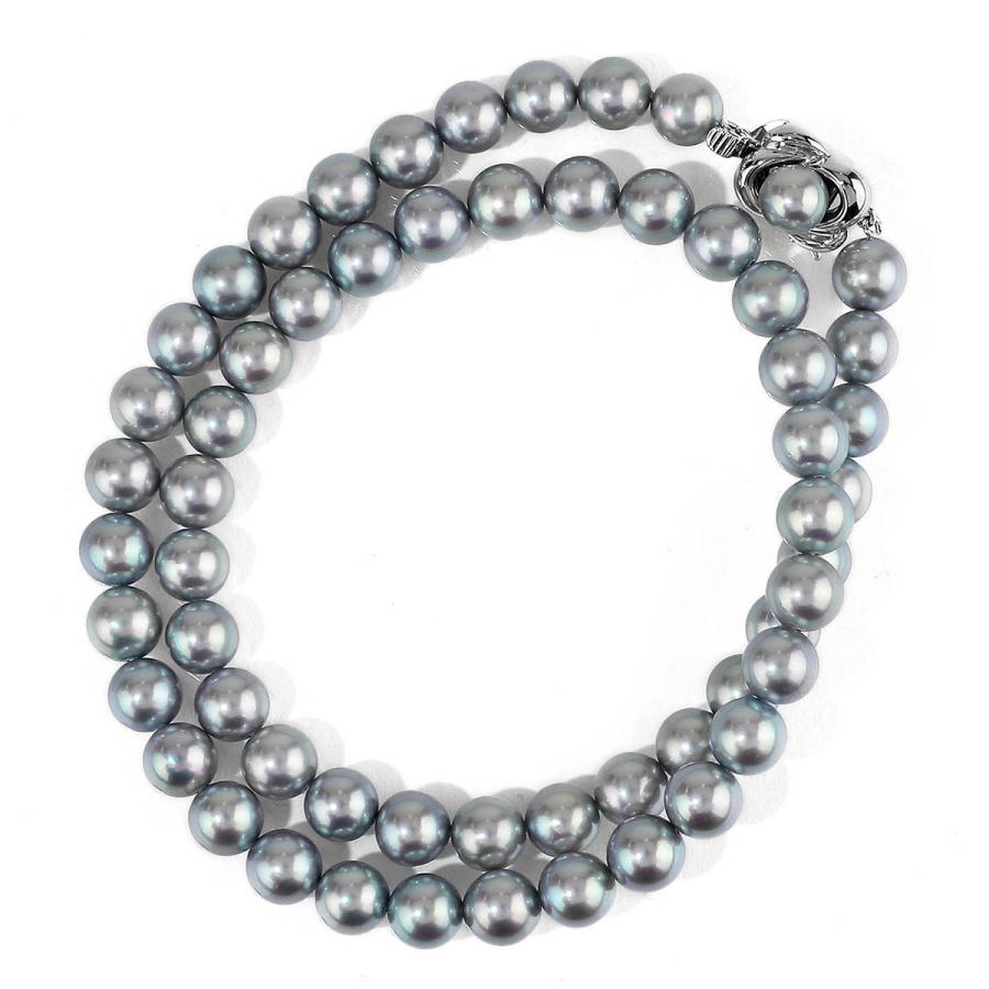 TASAKI（タサキ） パールネックレス アコヤ真珠 7.3mm シルバー Sv