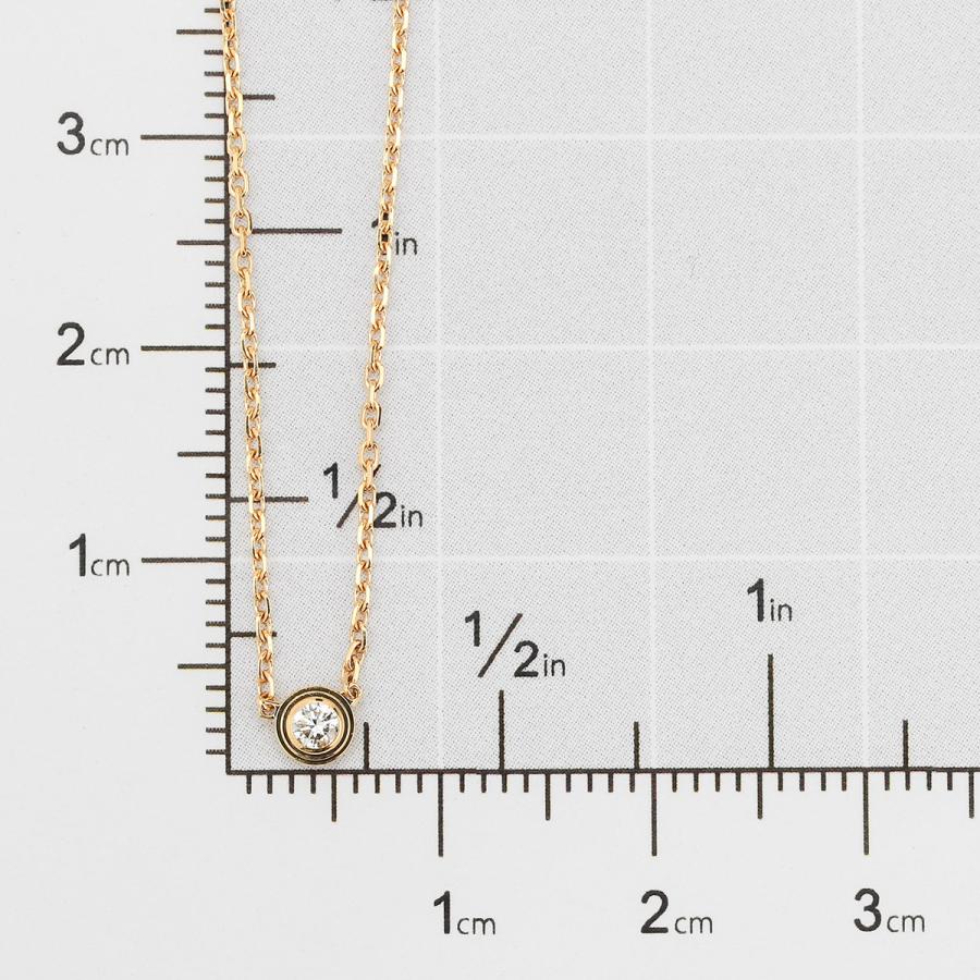 Cartier（カルティエ） ダムール ネックレス XS ダイヤモンド イエロー