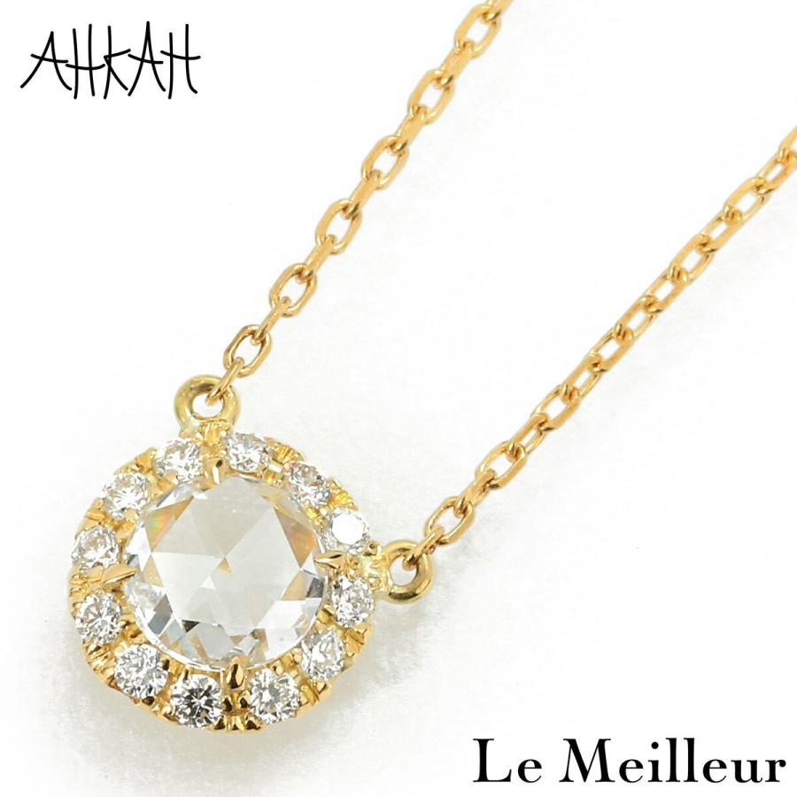 AHKAH（アーカー） ヴィヴィアンローズ ネックレス ダイヤモンド 0.2ct