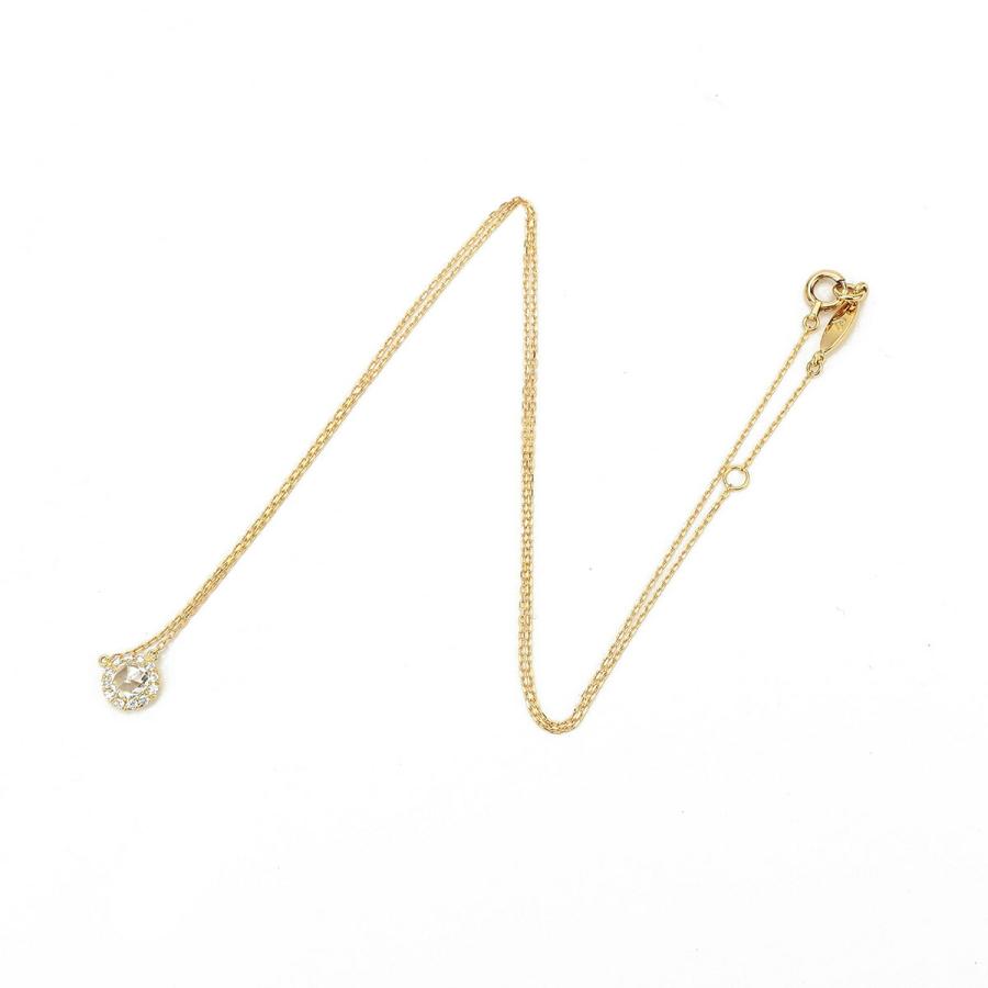 AHKAH（アーカー） ヴィヴィアンローズ ネックレス ダイヤモンド 0.2ct