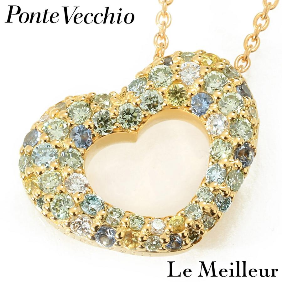 Ponte Vecchio（ポンテヴェキオ） パヴェペンダントネックレス