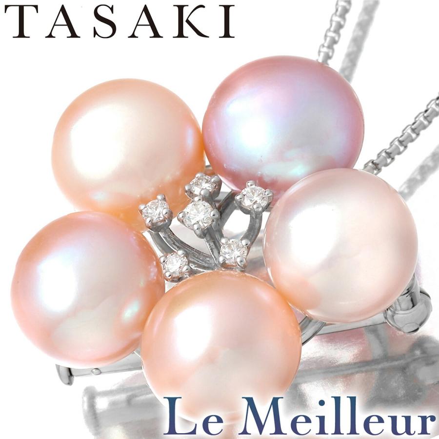 TASAKI（タサキ） 2WAY パール ペンダントネックレス 淡水真珠