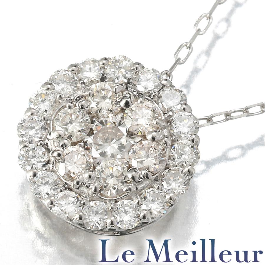 ダイヤモンド 0.30ct プラチナ Pt900 ペンダントネックレス 未使用品 