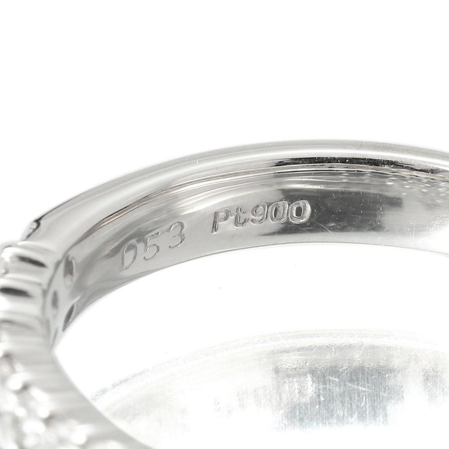 リング 指輪 ダイヤモンド 0.53ct Pt900 12号 中古 プレラブド 返品OK 