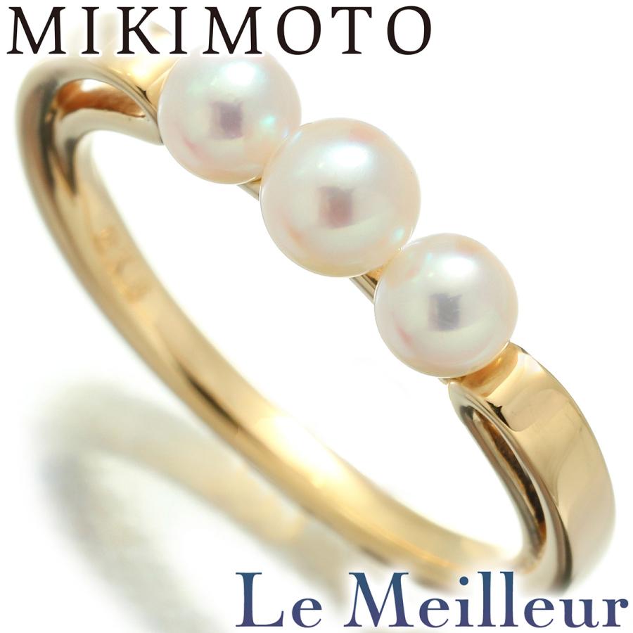 MIKIMOTO ミキモト リング 指輪 PR-1476K アコヤ真珠 3.7~4.1mm