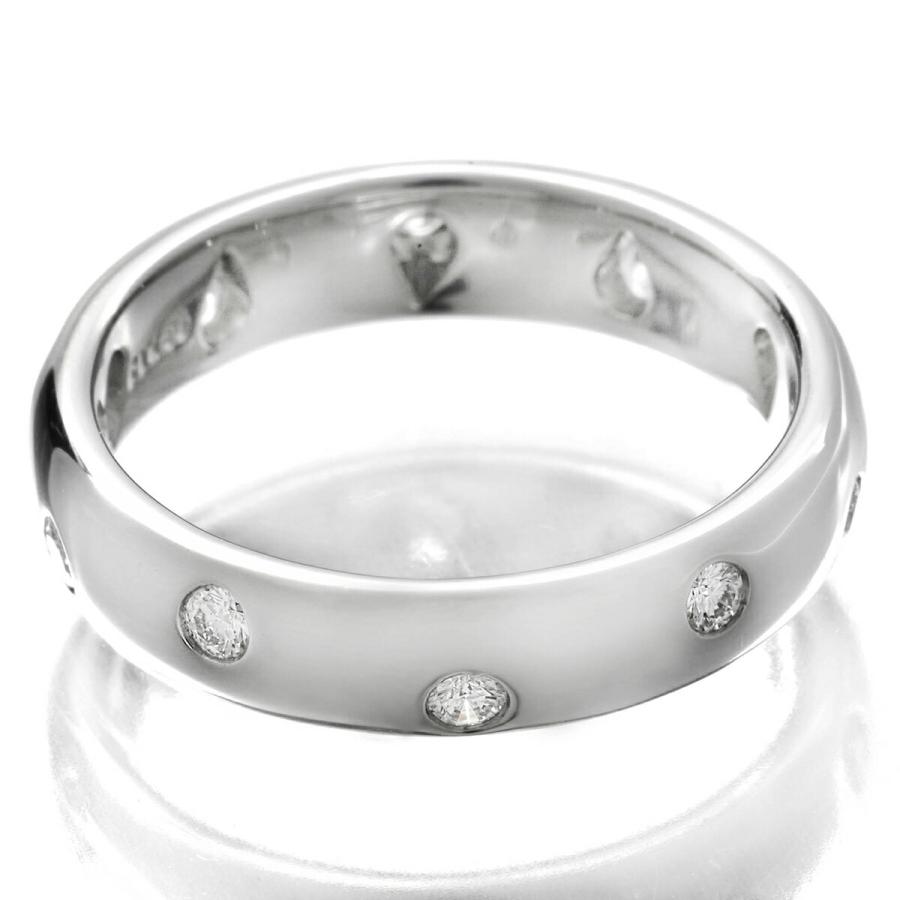 TIFFANY&Co. ティファニー ダイヤモンド ドッツ リング 指輪 Pt950 11  