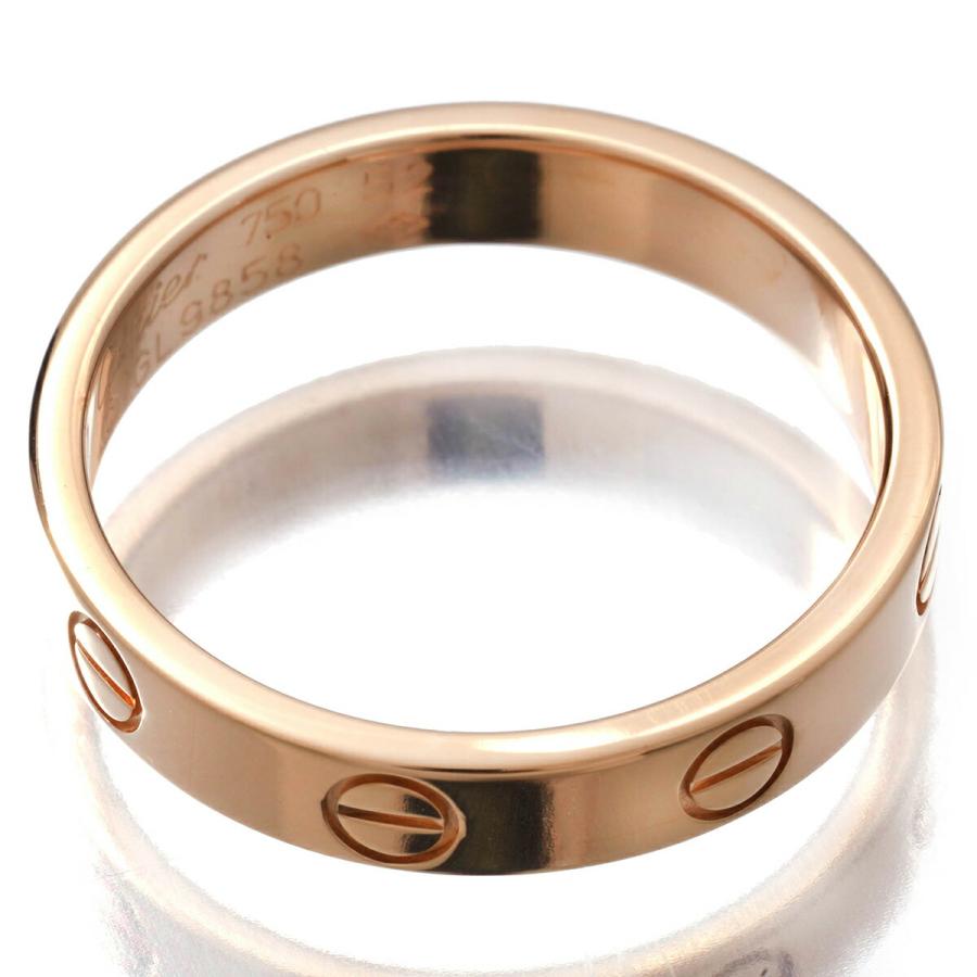 Cartier カルティエ ミニラブ リング 指輪 K18 12号 中古 プレラブド  