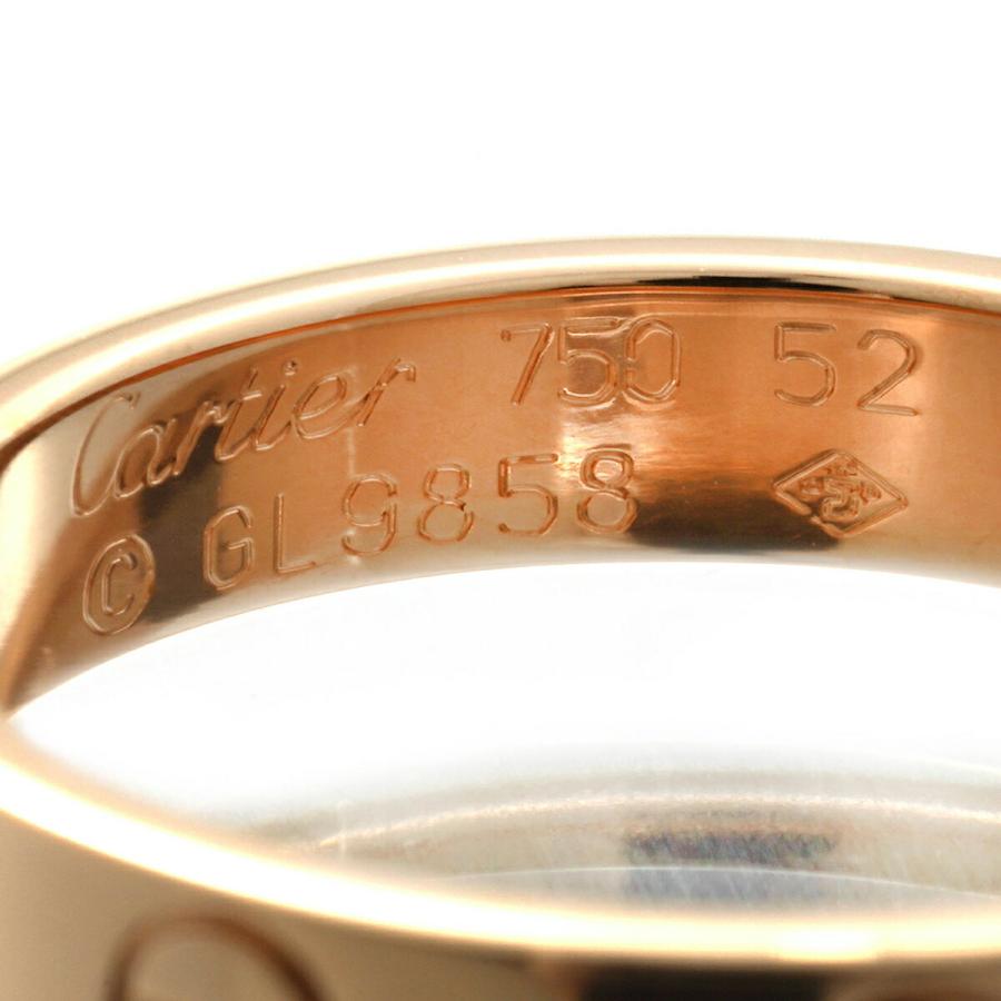 Cartier カルティエ ミニラブ リング 指輪 K18 12号 中古 プレラブド  