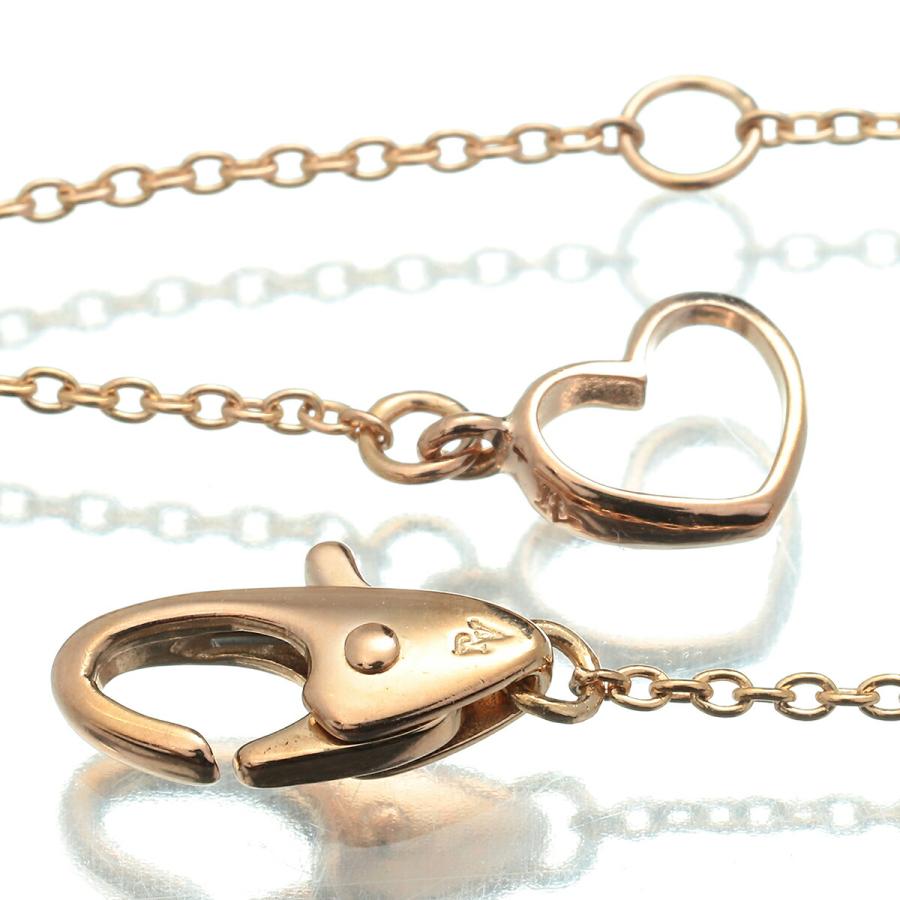 ポンテヴェキオ ハートネックレス k18YG 新品未使用 Ponte Vecchio ポンテヴェキオ ハート ダイヤモンド ネックレス