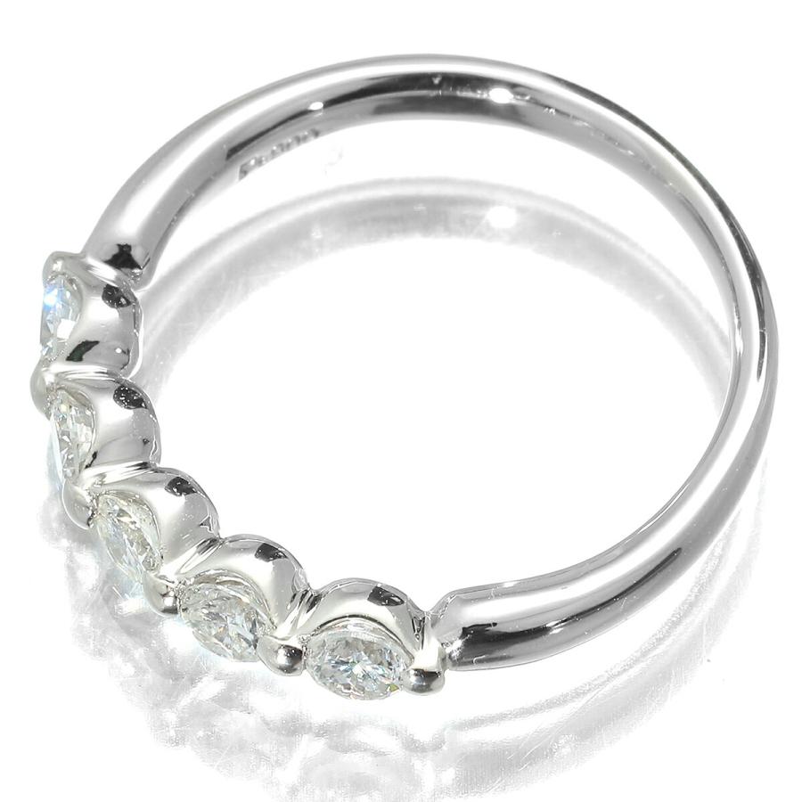 ダイヤモンド 0.51ct プラチナ Pt900 リング 5P 11号 指輪 新品仕上済 