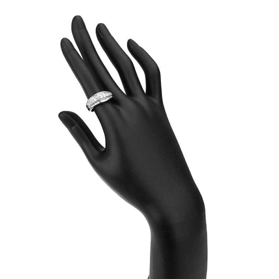 ボリュームデザインリング 指輪 ダイヤモンド 1.03ct Pt900 13号 中古  