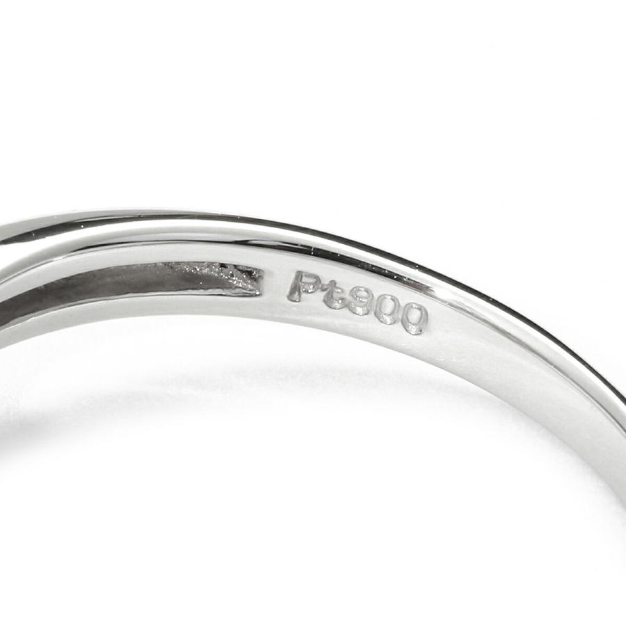 ダイヤモンド 1ct プラチナ Pt900 フラワーデザインリング 11号 指輪 