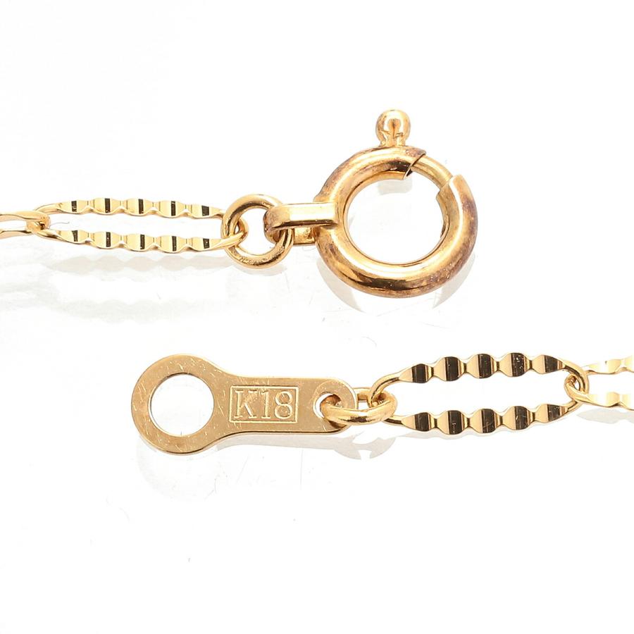 ネックレス ダイヤモンド 0.51ct K18 中古 プレラブド 返品OK : Le  