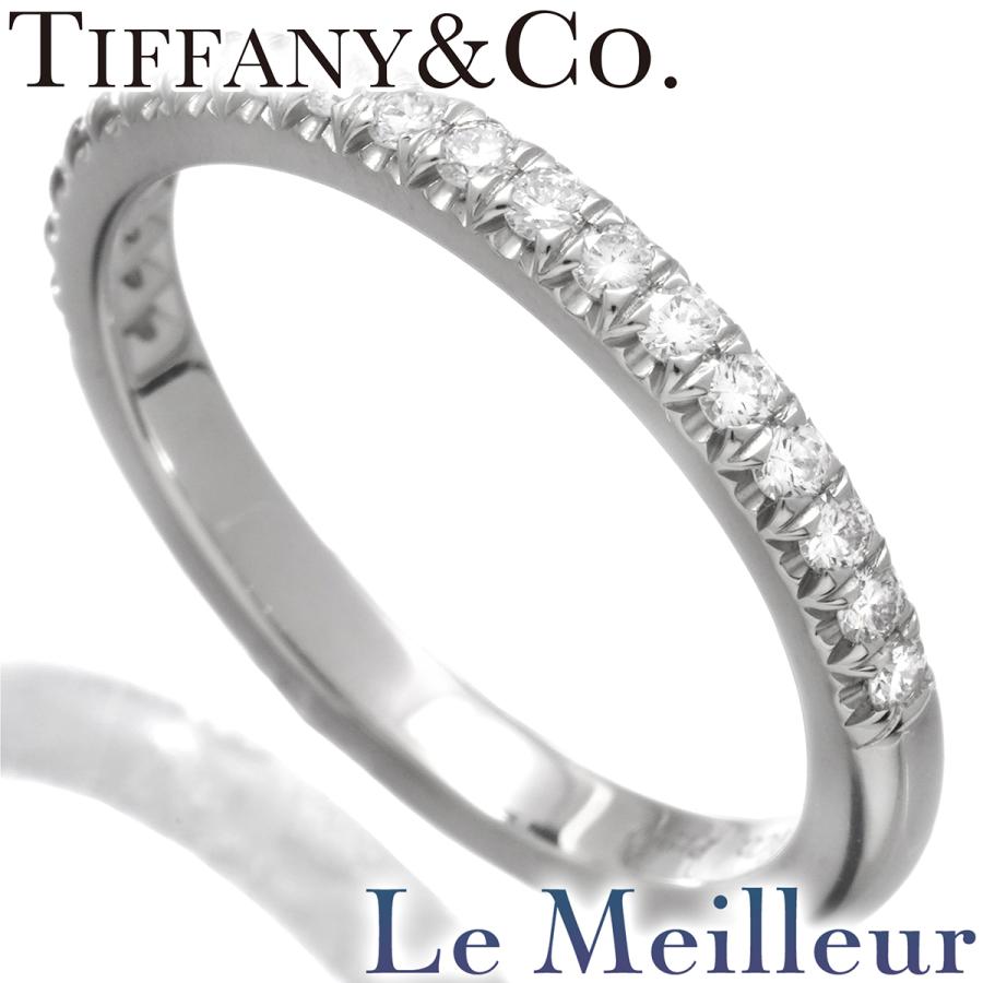 TIFFANY&Co. ティファニー ソレスト ハーフエタニティリング TIFFANY&Co. ティファニー ソレスト ハーフエタニティリング