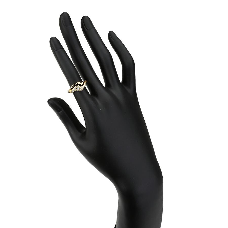 MIKIMOTO ミキモト リング 指輪 ダイヤモンド K18 9号 中古 MIKIMOTO ミキモト リング 指輪 ダイヤモンド K18 9号 中古