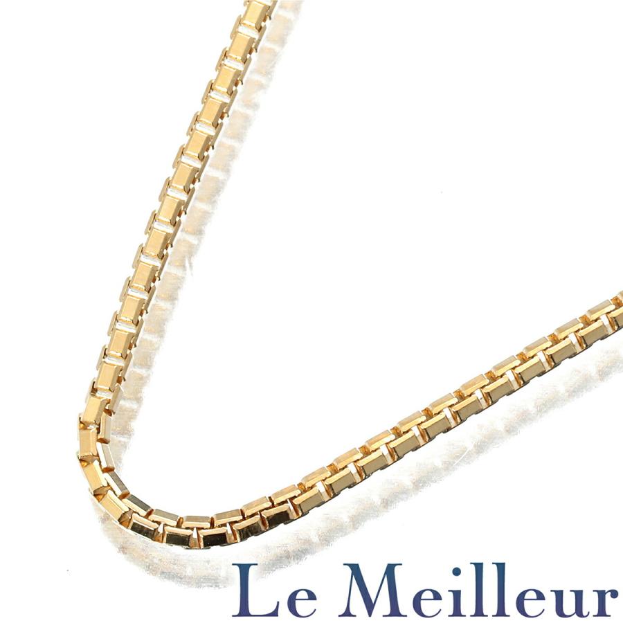 ベネチアンチェーンネックレス K18YG 中古 プレラブド 返品OK : Le  