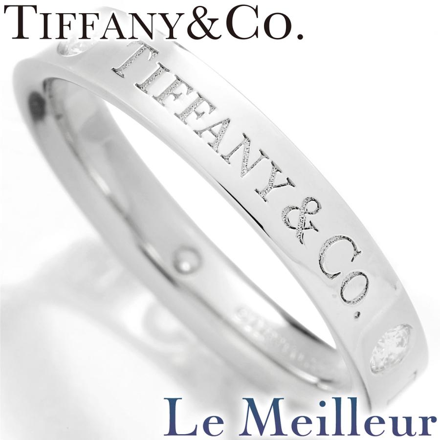 TIFFANY&Co. ティファニー T&CO. バンドリング 指輪 ダイヤモンド  