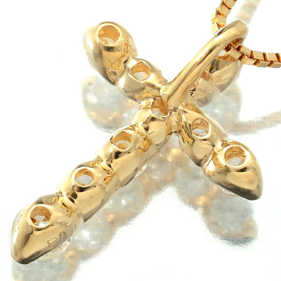 中古品k18 ダイヤクロスペンダント 中古品k18 ダイヤクロスペンダント クロスペンダントネックレス