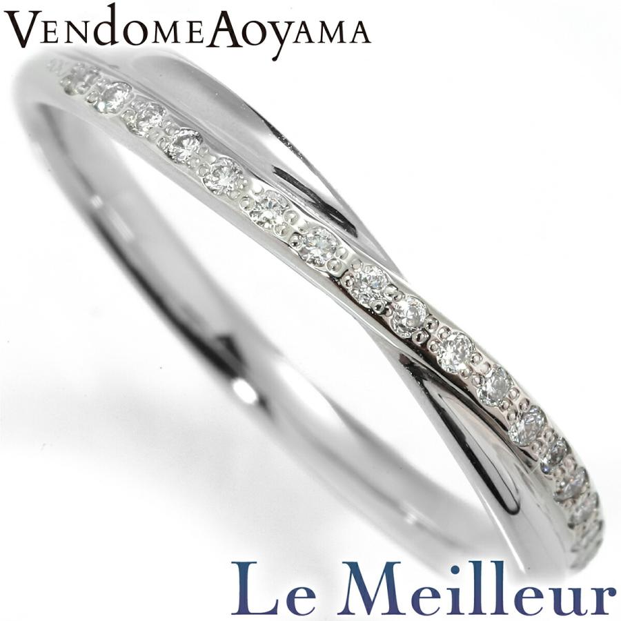 Y*o様 Vendome Aoyama ダイヤモンドリング　pt950 VENDOME AOYAMA（ヴァンドーム青山） クロスデザインリング 指輪